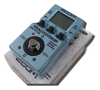 ZOOM MS-70CDR Multi-Effektprozessor Effektpedal getestet & funktioniert 31509