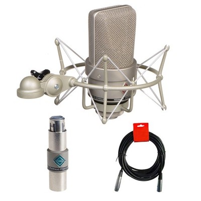 Neumann TLM 103 Condenser Mic Bundle w/ Triton Phantom In-Line Mic Preamp & XLR