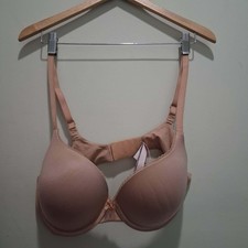 Victorias Secret Body by Victoria Perfect Shape Bra 36D Tan Nude Underwire