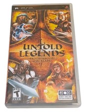Untold Legends: Brotherhood of the Blade (Sony PlayStation PSP/2005) CIB