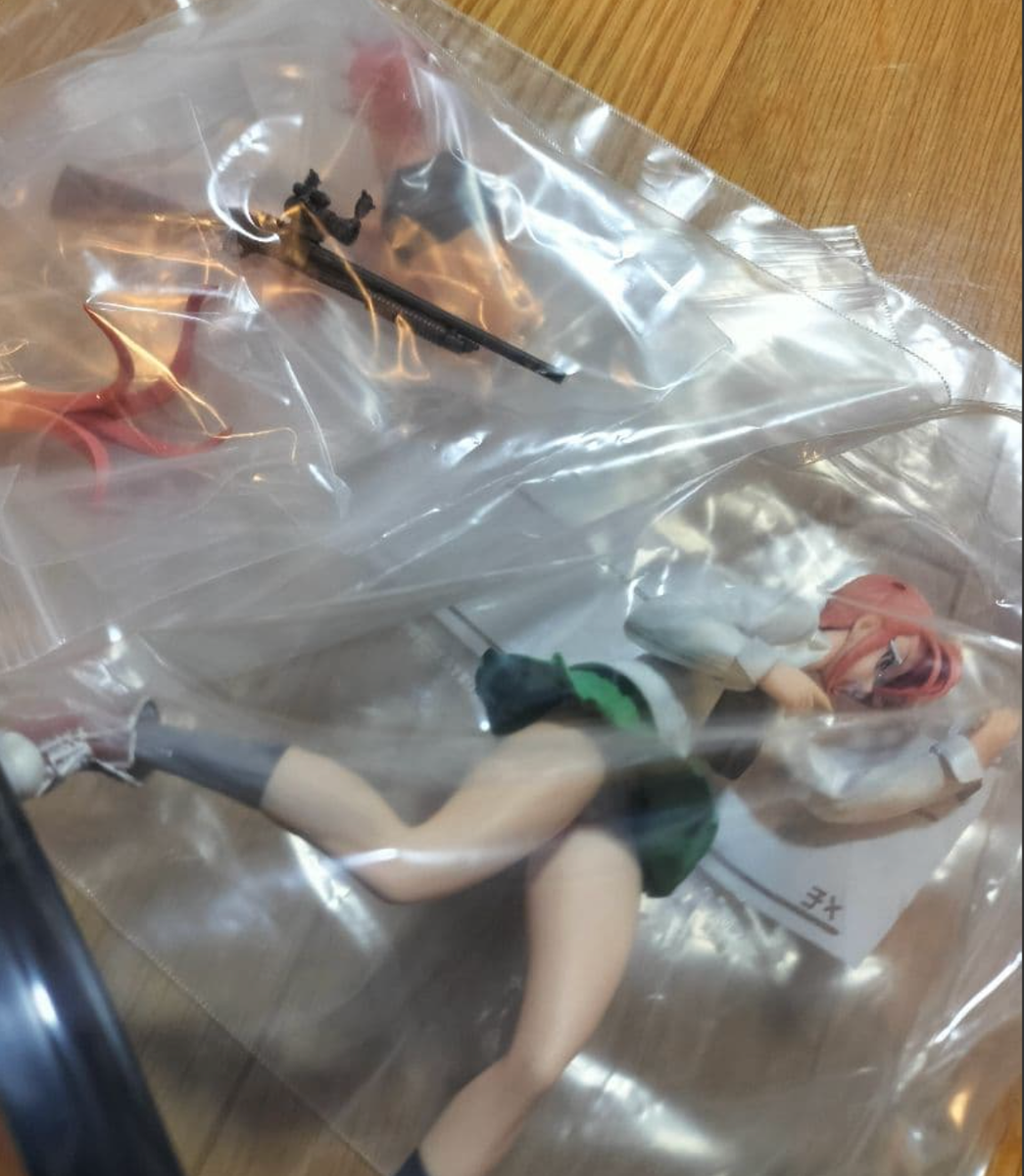 High school Of The Dead Saya Takagi 1/8 ABSPVC Figure Doll 2011 JAPAN No  Box | eBay