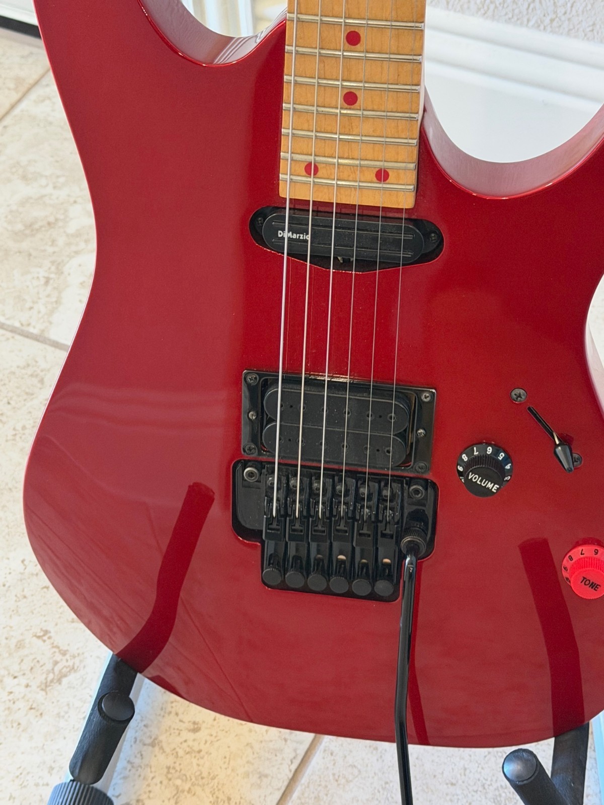 Ibanez RG3XXV 25th Anniversary Finish Candy Apple Rare!!