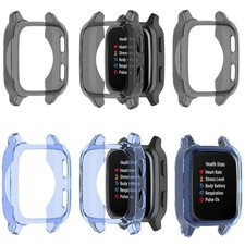 TPU Protector Case Anti-scratch Watch Screen Skin Cover Frame for Garmin Venu sq