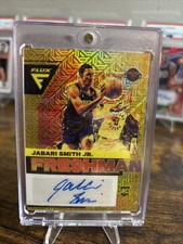 2022-2023 Flux Jabari Smith Jr Rookie Auto Gold Wave /10