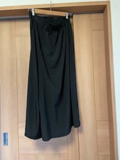 Yamamoto Japanese Designer Women's Black Pants, Size 2, Elastic Waist, Used