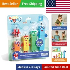 Numberblocks Friends One to Five, Action Figure Set, Toy Figures Playsets, ...