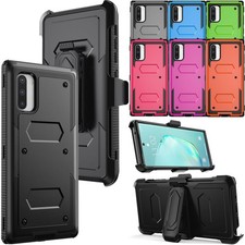 For Samsung Galaxy Note10/Note10 Plus 5G Shockproof Case Cover Belt Clip Holster