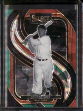 2025 Panini Select #174 Johnny Mize Red and Green Ice Prizms