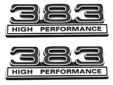2pcs 3d High Performance Engine Emblems Badges Decals Stickers For Cars Trucks - 2pcs 3d High Performance Engine Emblems Badges Decals Stickers For Cars Trucks -