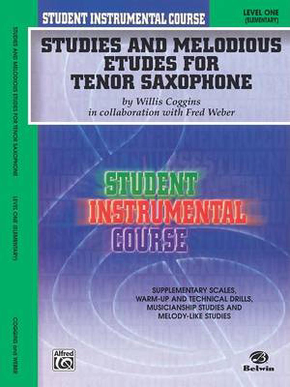 Tenor Saxophone Studies and Melodic Etudes for Students by Leduc