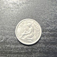 Belgium 1923 50 Centimes Silver Color Belgian Coin BELGIQUE Uncertified