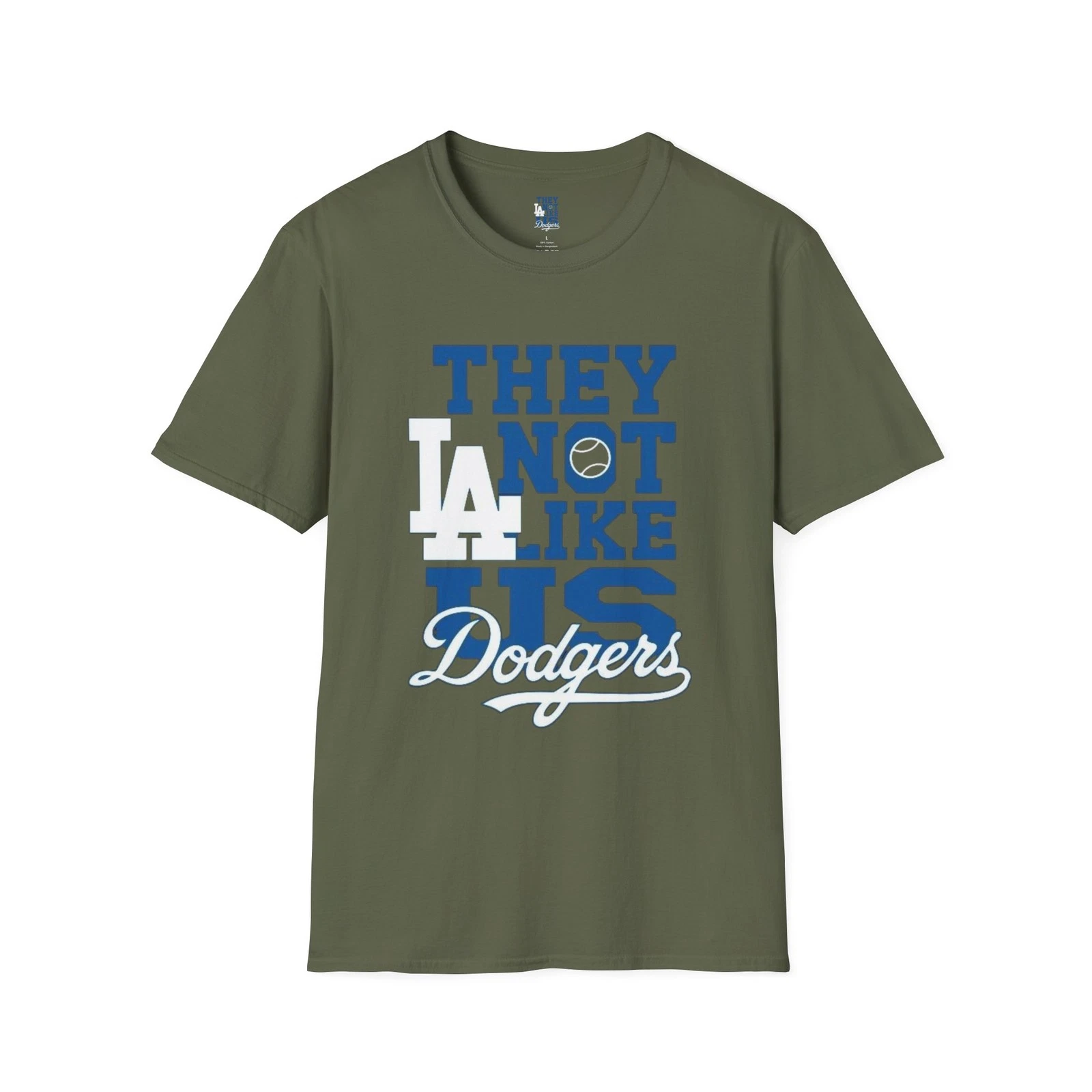 LA Dodgers World Series Champions Unisex T-Shirt, Los Angeles Baseball Fan Gift