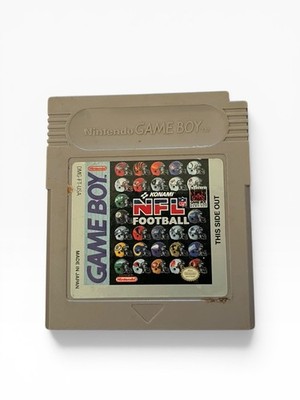 Konami NFL Football Nintendo Game Boy Tested Authentic OEM Cartridge