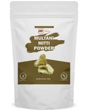 mGanna 100% Pure Natural Multani Mitti Mud 0.50 LbS/ 227 GMS | Fullers Earth ...