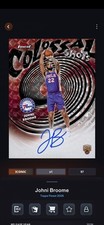 NBA Collect DIGITAL Topps Finest ICONIC Johni Broome Colossal Shots Gold //200