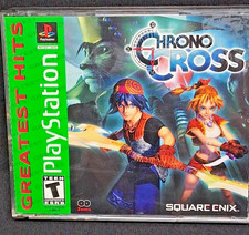 Chrono Cross Greatest Hits PS1 Playstation,  Comp. 2 Disc Manual Squaresoft MAPL