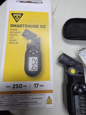 Topeak Smarthead Digital Manometer D2 - Schwarz