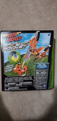 NEW: 2009 Air Hogs: Split Shot Stomp Rocket 60' Blast Off Outdoor Set