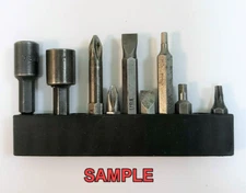 Drive Bits Assortment Package in Holder (10-Item Package)