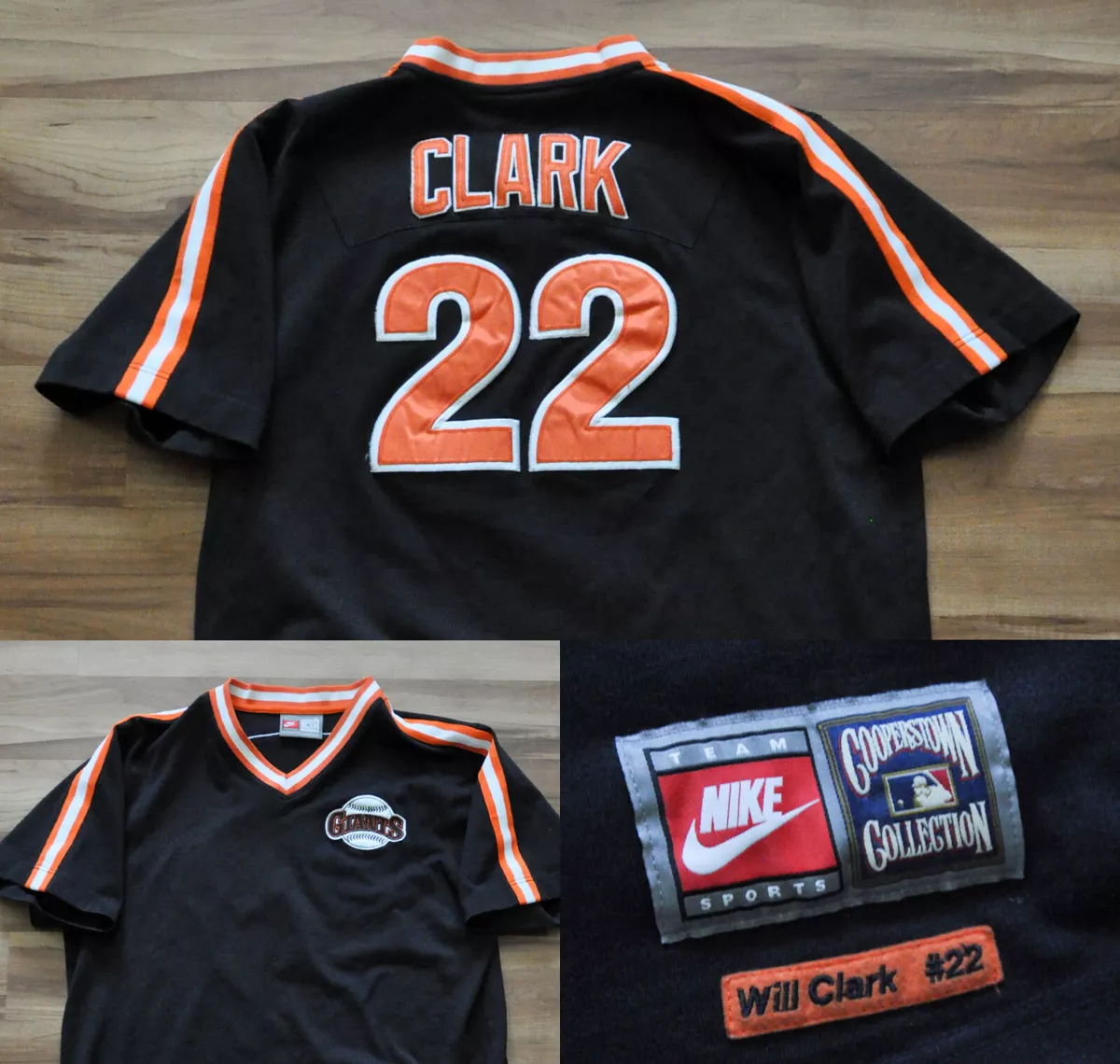 MLB San Francisco Giants (Will Clark) Men's Cooperstown Baseball