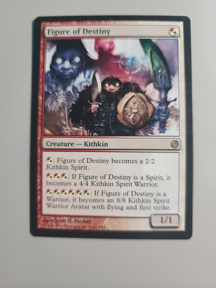 mtg heroes vs monsters card list MTG Figure of Destiny Duel Decks: Heroes vs Monsters 3/81 Regular Rare