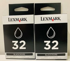 New Genuine Lexmark 32 2PK Ink Cartridge X Series X5270 X5470 P Series P8350
