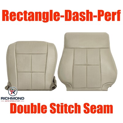 2011 Navigator -Driver Side Complete Leather Seat Covers-Tan ORIGINAL Dash Perf