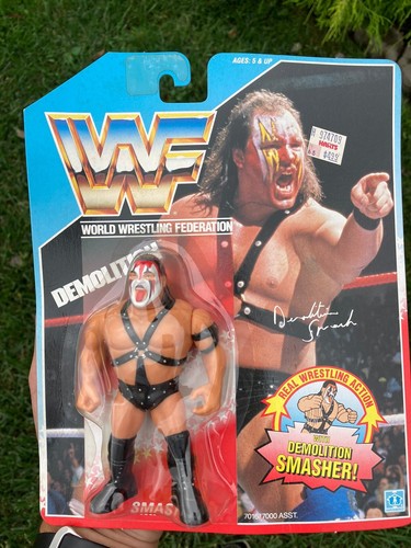 Nice 1990 Vintage SEALED Hasbro wrestling Figure s...