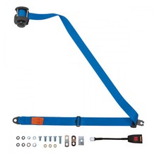 Ceinture De Sécurité Automatique Avant Pour MG MGB Cabriolet 1976-1981 Bleue