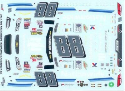 Powerslide #88 Nationwide 2015 Dale Earnhardt Jr Nascar decal