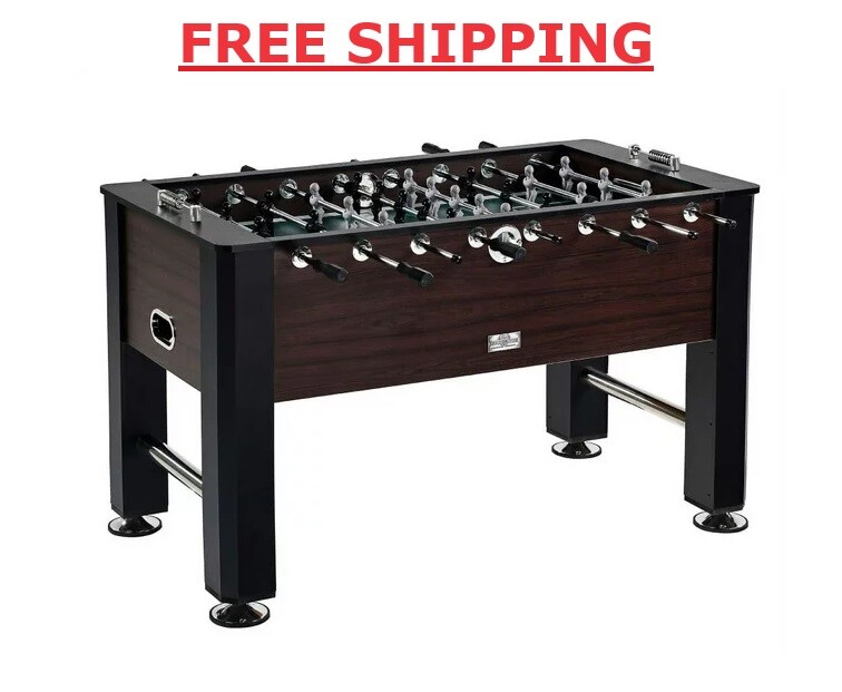 Barrington 56 Inch Premium Furniture Foosball Soccer Table Stunning