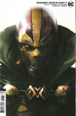 DCEASED DEAD PLANET #7 (2020 DC) FRANCESCO MATTINA CARDSTOCK VARIANT ~ UNREAD NM