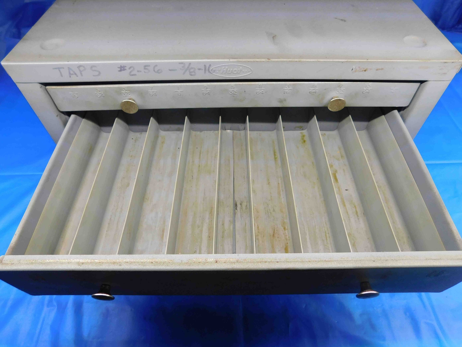 HUOT 3 DRAWER SMALL TOOL STORAGE CHEST ORGANIZER FOR DRILL BITS