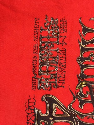 One of a kind T-shirt from Wolfgangs vault.