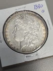 1880 O Morgan Silver Dollar. XF+