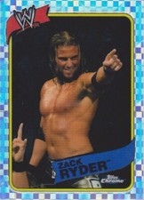 2008 TOPPS CHROME WWE HERITAGE III ZACK RYDER #18 XFRACTOR CARD ROOKIE CARD