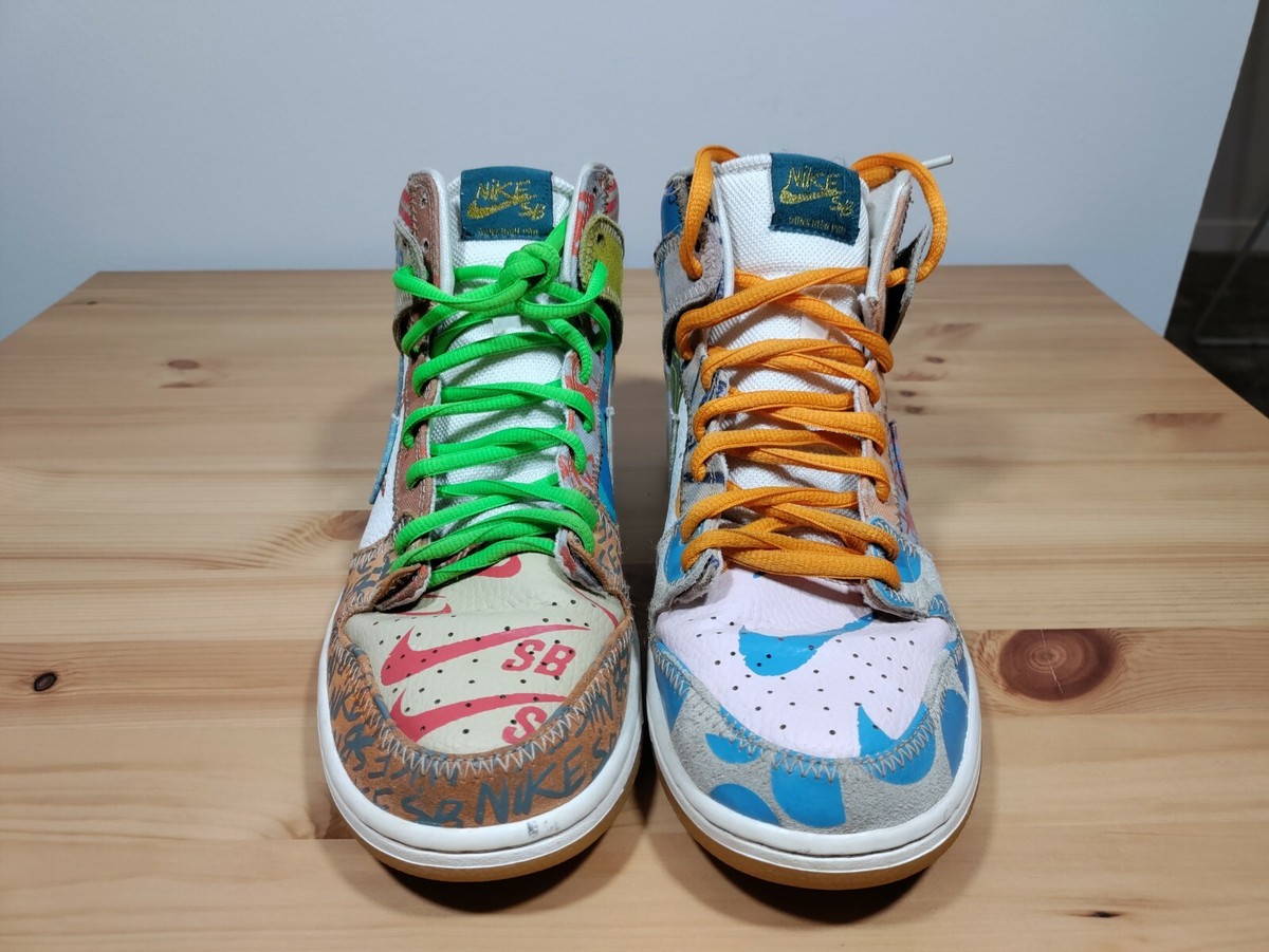 Size 10 - Nike SB Dunk High Thomas Campbell What The 2017 Size 10 - Nike SB Dunk High Thomas Campbell What The 2017