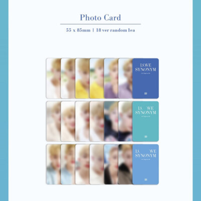 WONHO]LOVE SYNONYM#1. Right for me / Open Mind / Ver.1 / Official