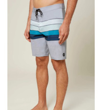 New O'NEILL sz 30 board shorts swim Hyperfreak Heist Line 19" length