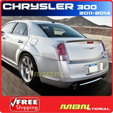 Trunk Spoiler Painted PRP DEEP CHERRY RED CRYSTAL PRL For 11+ Chrysler 300 SRT