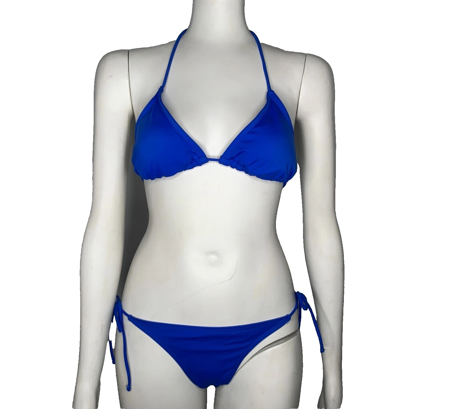 Traje de Baño sólido Poliéster Op para Mujeres