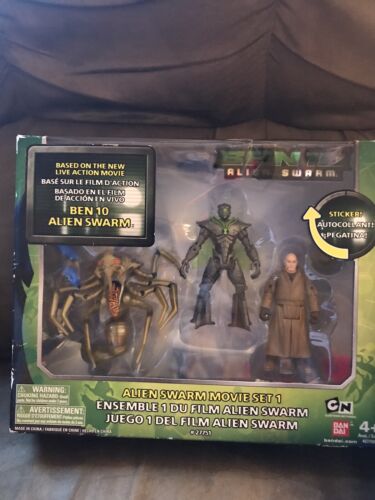 Bandai Ben 10 Alien Swarm Movie Set 1 Collection Action Figure for sale  online