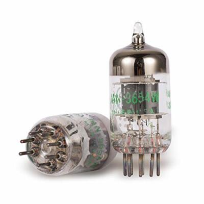 Nobsound Matched Pair 7-Pin GE JAN 5654W Vacuum Tube 6AK5 / 6J1 / 6Ж1 / EF95 /