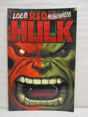 2009 Incredible Red Hulk Volume 1 Marvel Comics Graphic Novel Loeb McGuinness