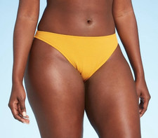 Women's Textured Extra Cheeky Bikini Bottom -Shade  Shore -Various Sizes -S84