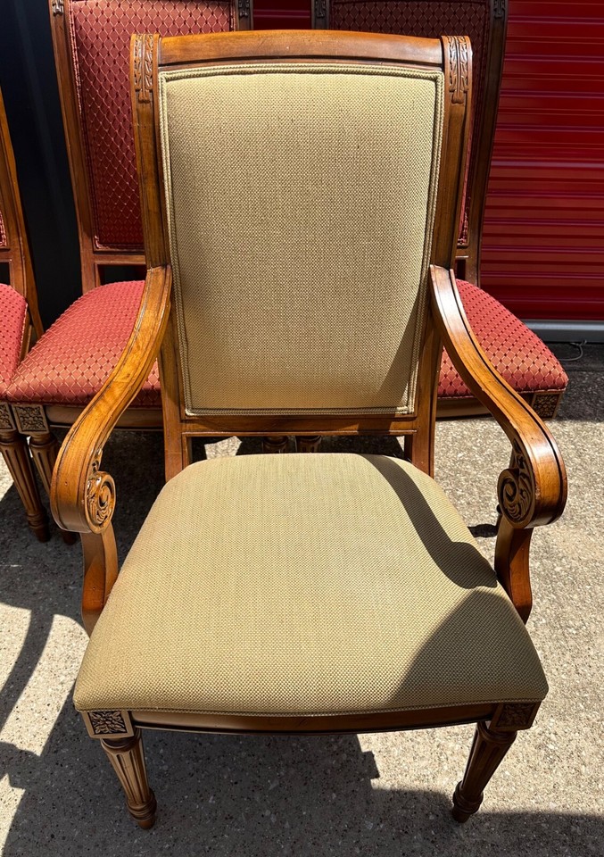 Ethan Allen Townhouse Adison Dining Chairs Set of 8