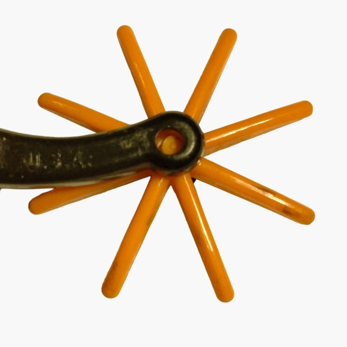 Lido Plastic Cowboy Boot Spinning Spur Whistle Western Vintage