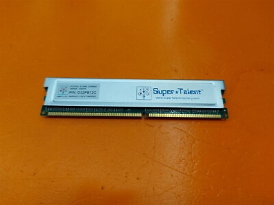       Super Talent D32PB12C PC3200 512MB DDR400 Desktop RAM Memory