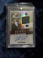2021 PANINI LEGACY FUTURES PATCH SILVER AUTO #366 RC  PAT FREIERMUTH  #376/399
