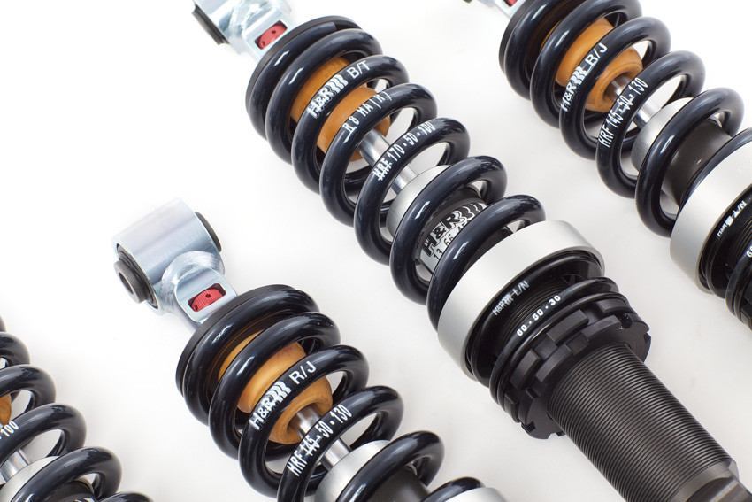 Coilover Adjustable Spring Lowering Kit H&R SPECIAL SPRINGS fits 11-12 Audi R8